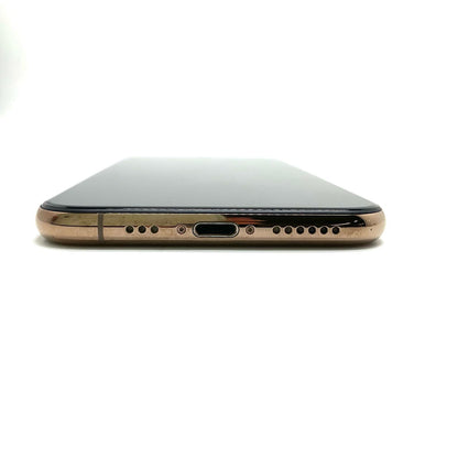 【全額返金保証】【最速発送】Apple iPhone iPhone XS 64GB ゴールド au 白ロム 動作確認済 75%