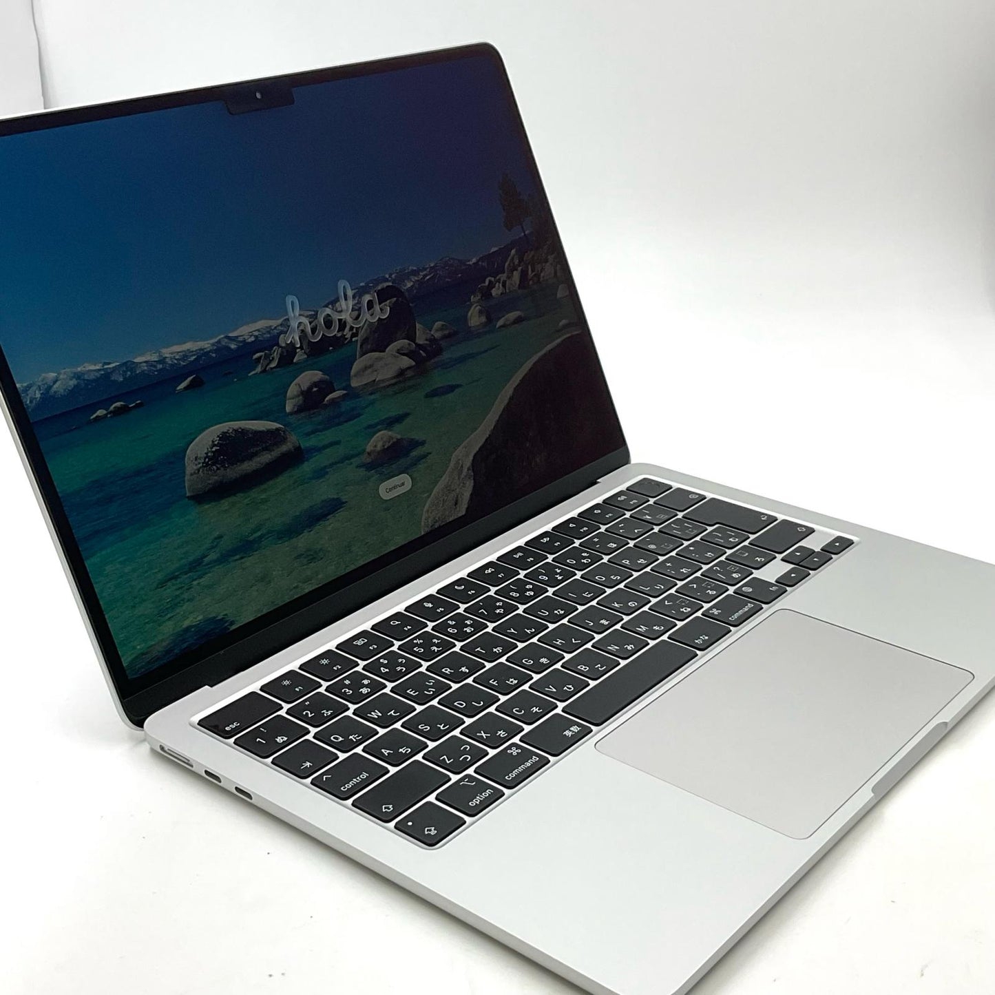【全額返金保証】【最速発送】Apple MacBook Air 13インチ 2022 Apple M2 8GB SSD 256GB シルバー 100% 動作確認済