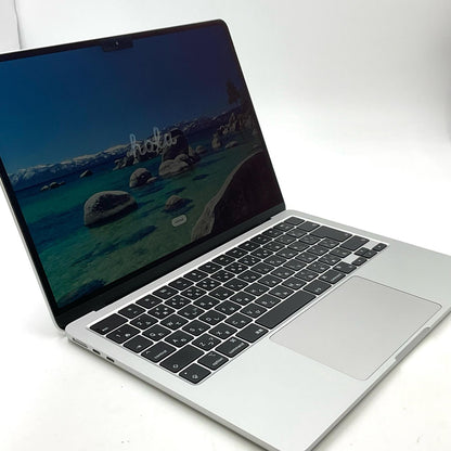 【全額返金保証】【最速発送】Apple MacBook Air 13インチ 2022 Apple M2 8GB SSD 256GB シルバー 100% 動作確認済