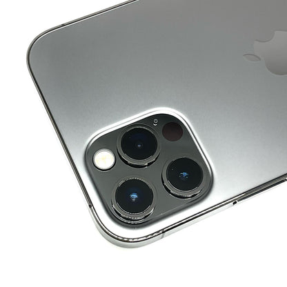 【全額返金保証】【最速発送】Apple iPhone iPhone 12 Pro 128GB グラファイト docomo SIMフリー 白ロム 美品 動作確認済 90%