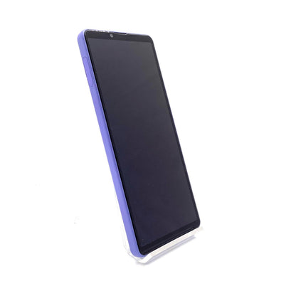 【全額返金保証】【最速発送】Sony Xperia 10　Ⅳ 128GB ラベンダー au SIMフリー SOG07 白ロム 動作確認済