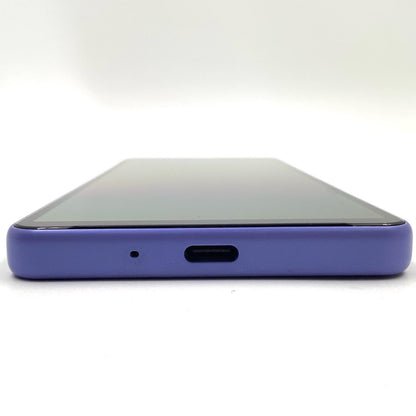 【全額返金保証】【最速発送】Sony Xperia 10　Ⅳ 128GB ラベンダー au SIMフリー SOG07 白ロム 動作確認済