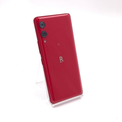 【全額返金保証】【最速発送】楽天モバイル Rakuten Hand 5G 128GB レッド 楽天モバイル SIMフリー P780 白ロム 動作確認済