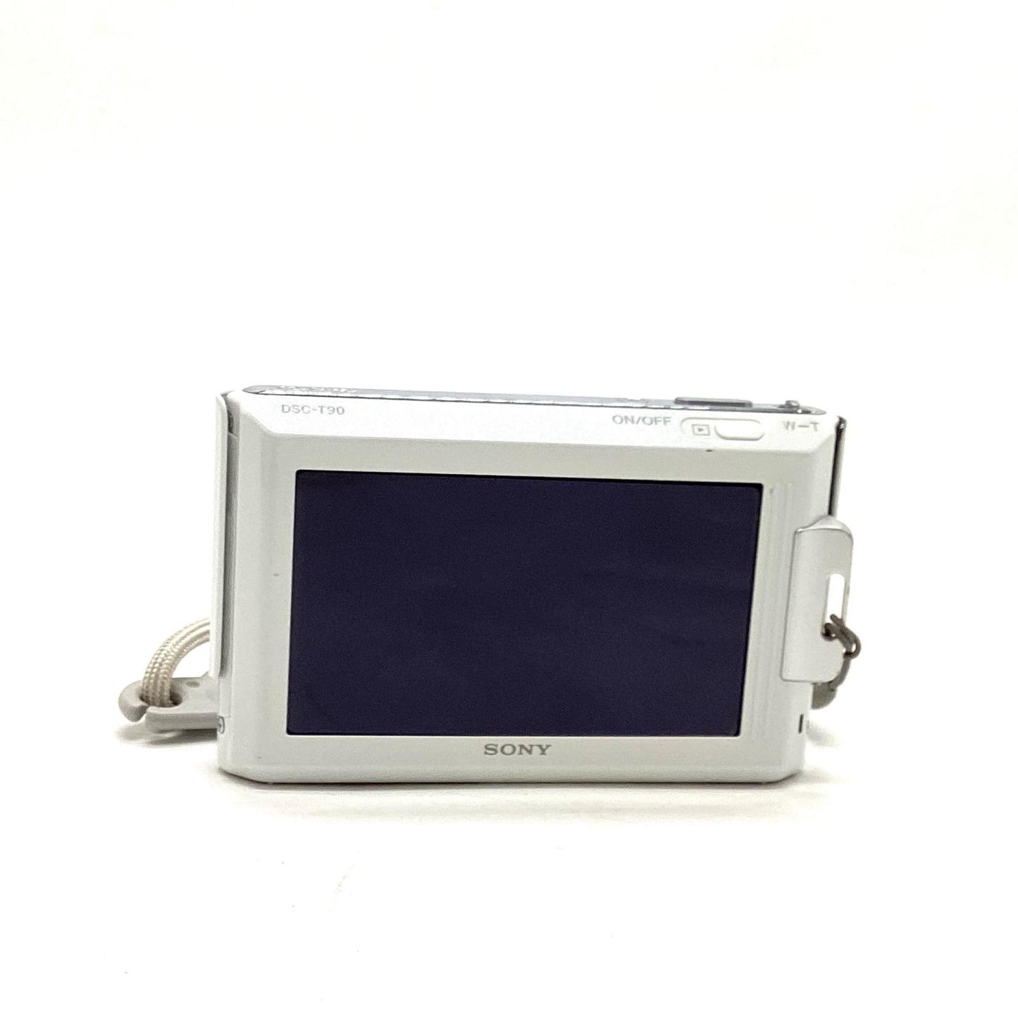 【全額返金保証】【最速発送】Sony コンパクトデジタルカメラ サイバーショット DSC-T90 [ホワイト] 動作確認済
