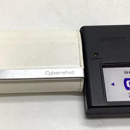 【全額返金保証】【最速発送】Sony コンパクトデジタルカメラ サイバーショット DSC-T90 [ホワイト] 動作確認済