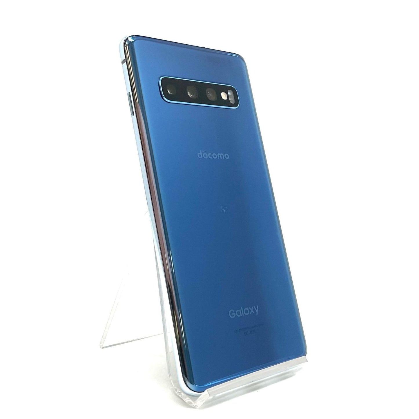 【全額返金保証】【最速発送】SAMSUNG Galaxy S10 128GB プリズムブルー docomo SC-03L 白ロム 動作確認済