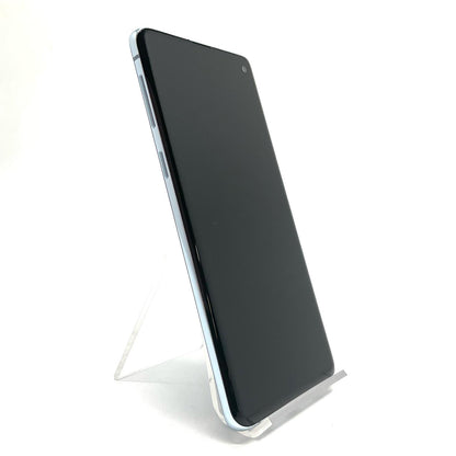 【全額返金保証】【最速発送】SAMSUNG Galaxy S10 128GB プリズムブルー docomo SC-03L 白ロム 動作確認済