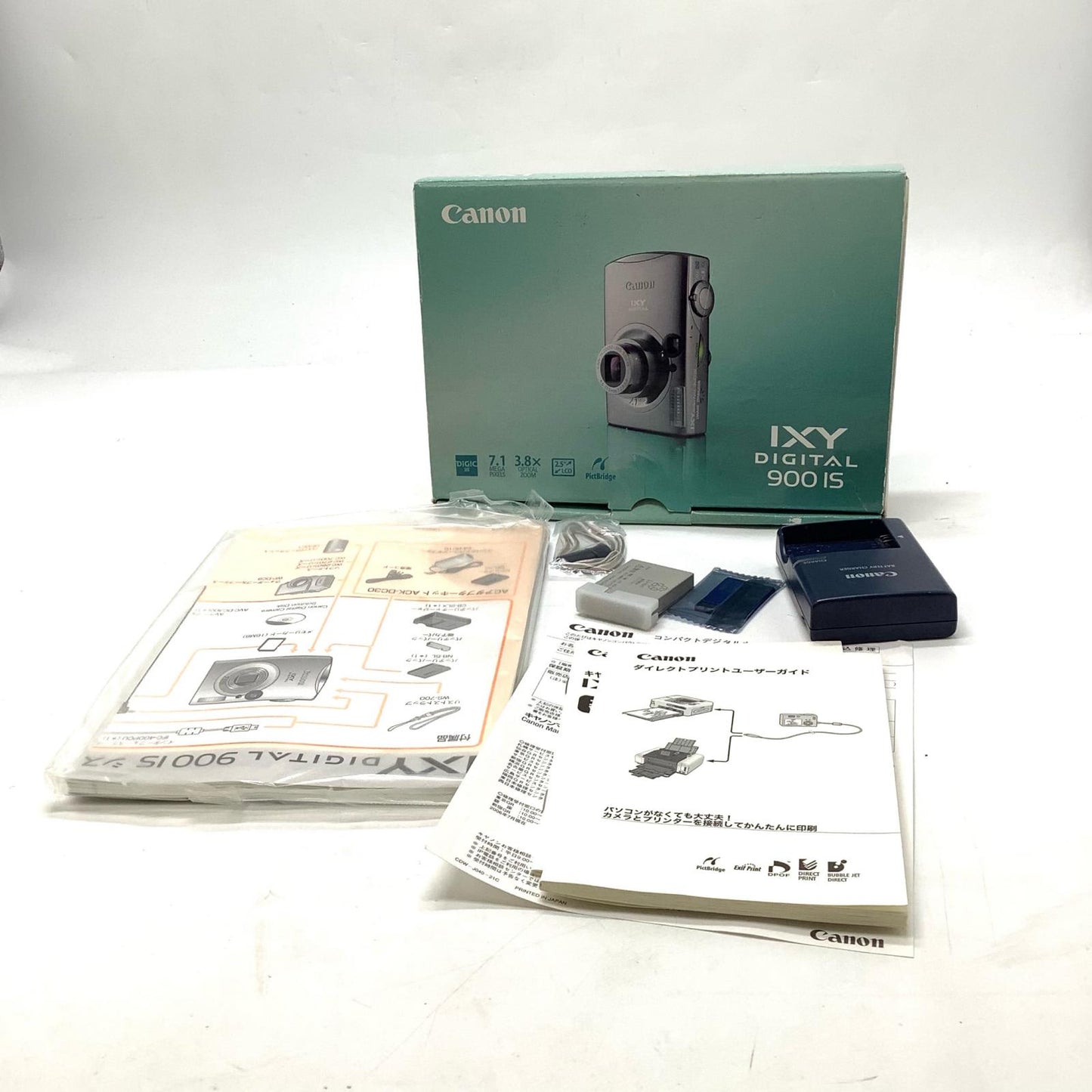 【最速発送】Canon コンパクトデジタルカメラ IXY DIGITAL 900 IS [シルバー]【難有】