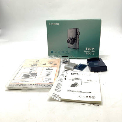 【最速発送】Canon コンパクトデジタルカメラ IXY DIGITAL 900 IS [シルバー]【難有】