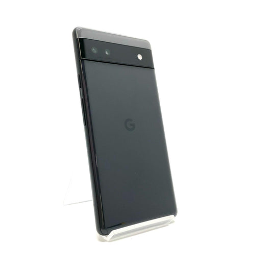 【全額返金保証】【最速発送】Google Pixel 6a 128GB Obsidian au SIMフリー GB17L 白ロム 動作確認済