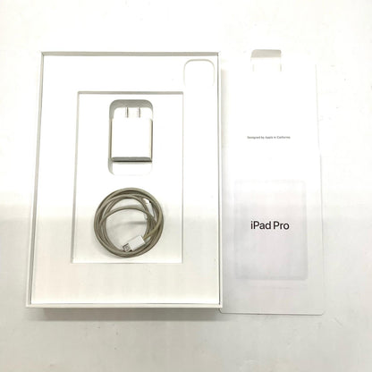 【全額返金保証】【最速発送】Apple iPad Pro 11インチ 第3世代 128GB スペースグレイ WiFi+Cellular au 白ロム 動作確認済