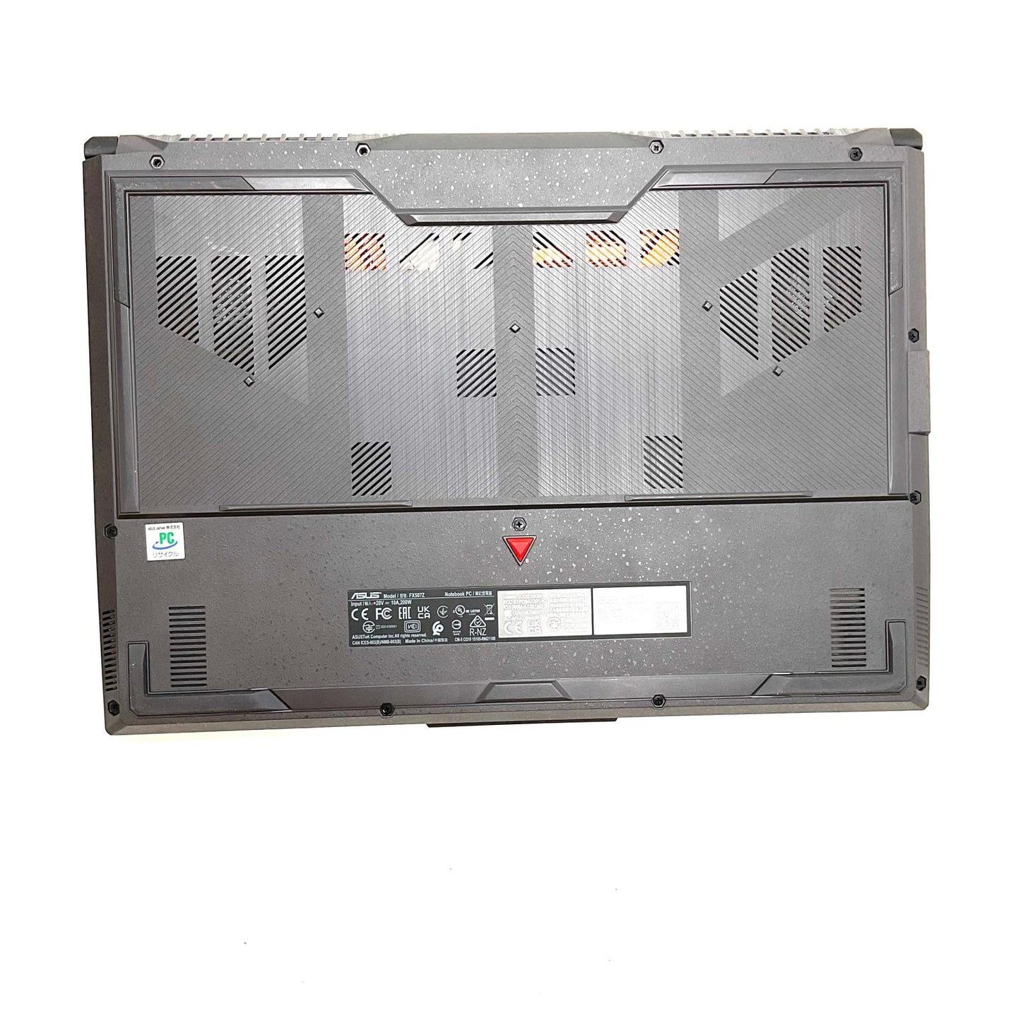 【最速発送】ASUS TUF Gaming F15 FX507ZC4-I7R3050 12th Gen Intel(R) Core(TM) i7-12700H 16GB M.2 SSD 512GB NVIDIA GeForce RTX 3050 Laptop GPU 79.9%【難有】