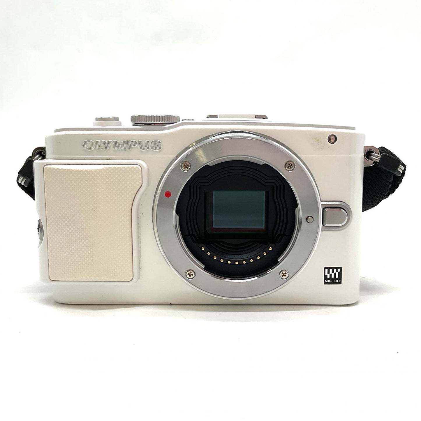 【最速発送】OLYMPUS デジタル一眼 OLYMPUS PEN Lite E-PL6 ボディ ホワイト【難有】