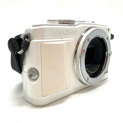 【最速発送】OLYMPUS デジタル一眼 OLYMPUS PEN Lite E-PL6 ボディ ホワイト【難有】