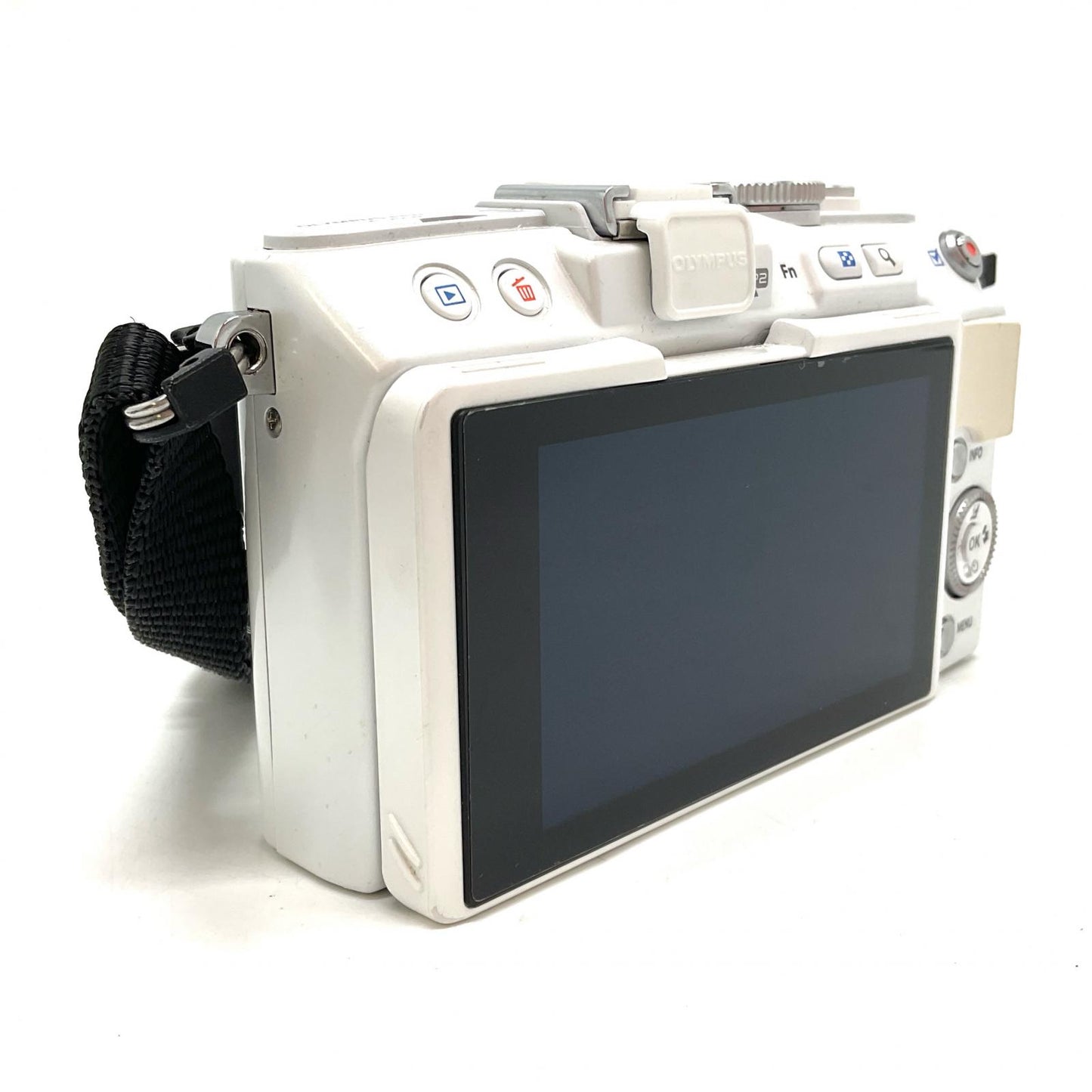 【最速発送】OLYMPUS デジタル一眼 OLYMPUS PEN Lite E-PL6 ボディ ホワイト【難有】