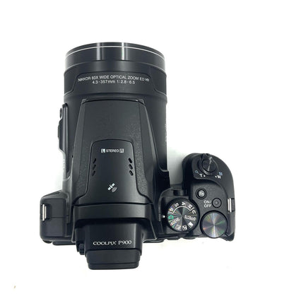 【全額返金保証】【最速発送】Nikon コンパクトデジタルカメラ COOLPIX P900 美品 動作確認済