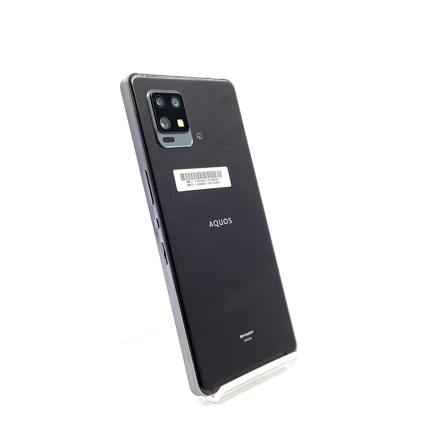 【全額返金保証】【最速発送】SHARP AQUOS zero6 128GB ブラック au SIMフリー SHG04 白ロム 動作確認済