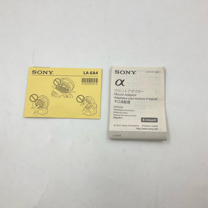 【全額返金保証】【最速発送】Sony LA-EA4 美品 動作確認済