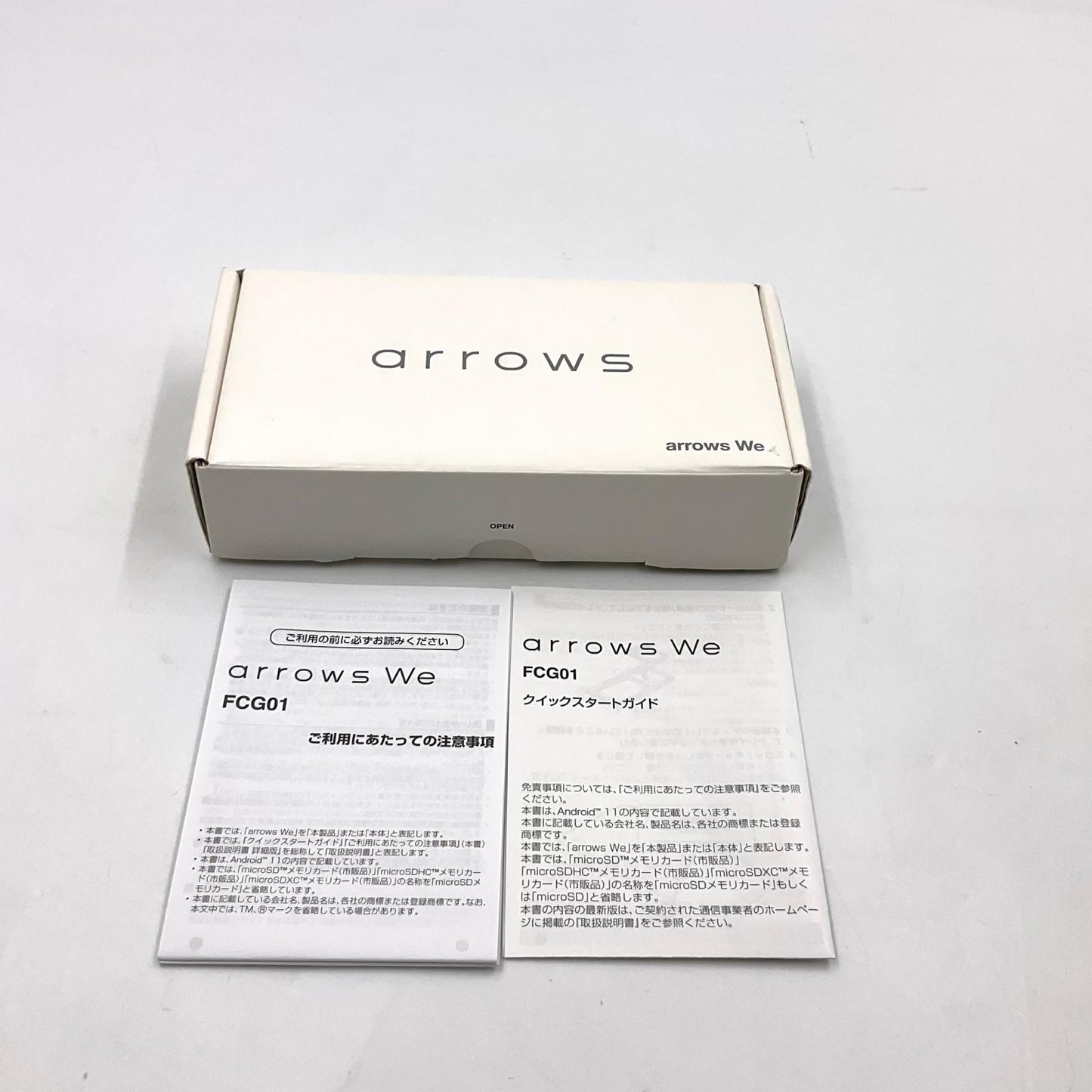 【全額返金保証】【最速発送】富士通 arrows We 64GB ローズゴールド au FCG01 白ロム 美品 動作確認済