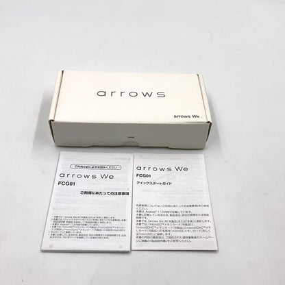 【全額返金保証】【最速発送】富士通 arrows We 64GB ローズゴールド au FCG01 白ロム 美品 動作確認済