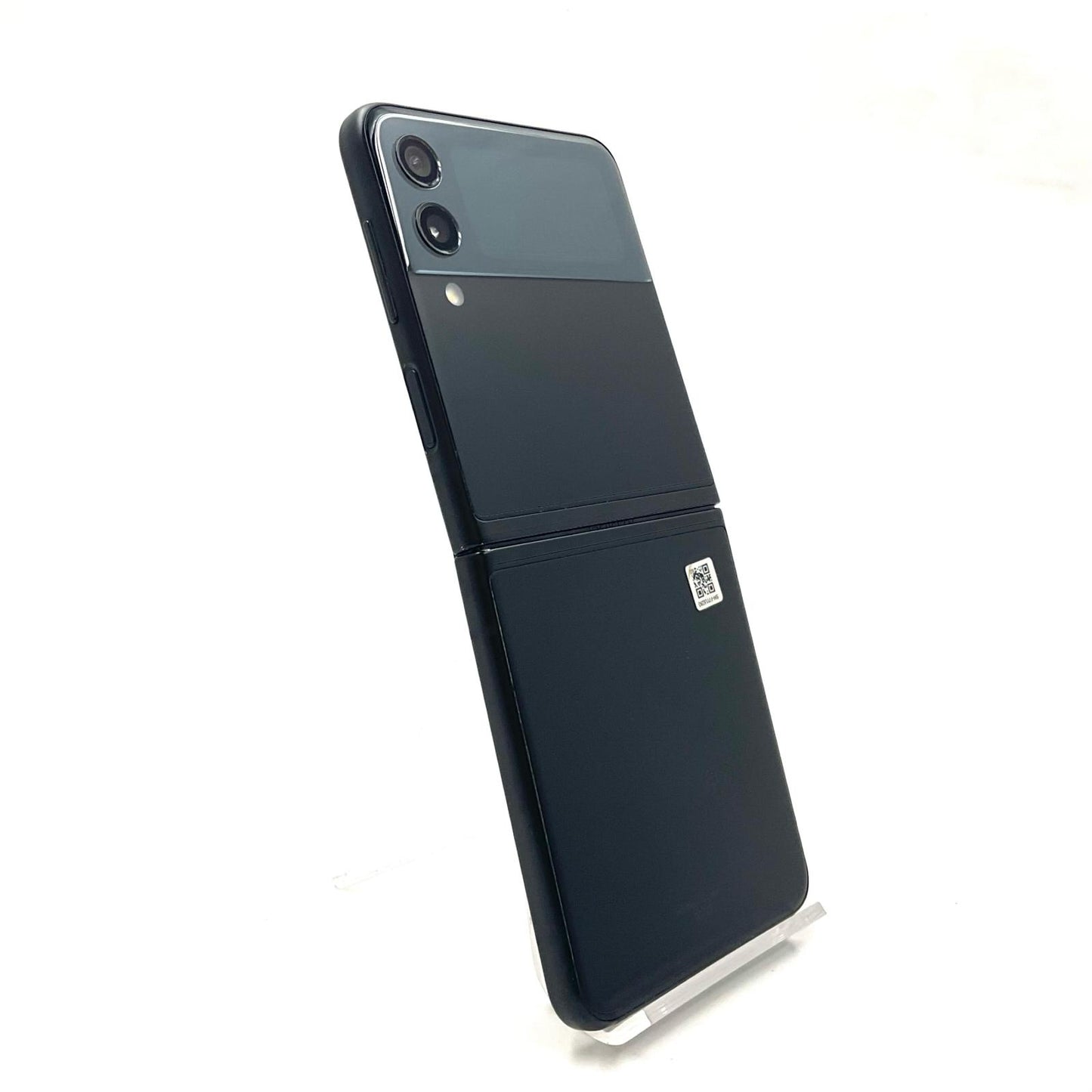 【全額返金保証】【最速発送】SAMSUNG Galaxy ZFlip3 5g 128GB ファントムブラック au SIMフリー SCG12 白ロム 動作確認済