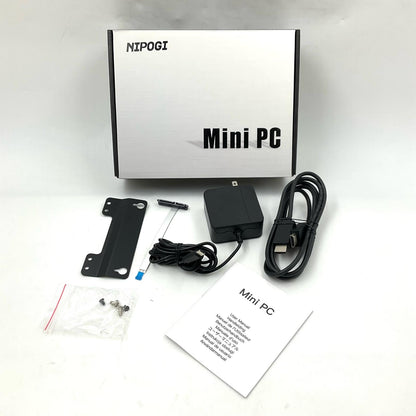 【全額返金保証】【最速発送】NIPOGI Mini PC HCAR5000-MI Ryzen 7 5825U 32GB SSD 512GB 美品 動作確認済