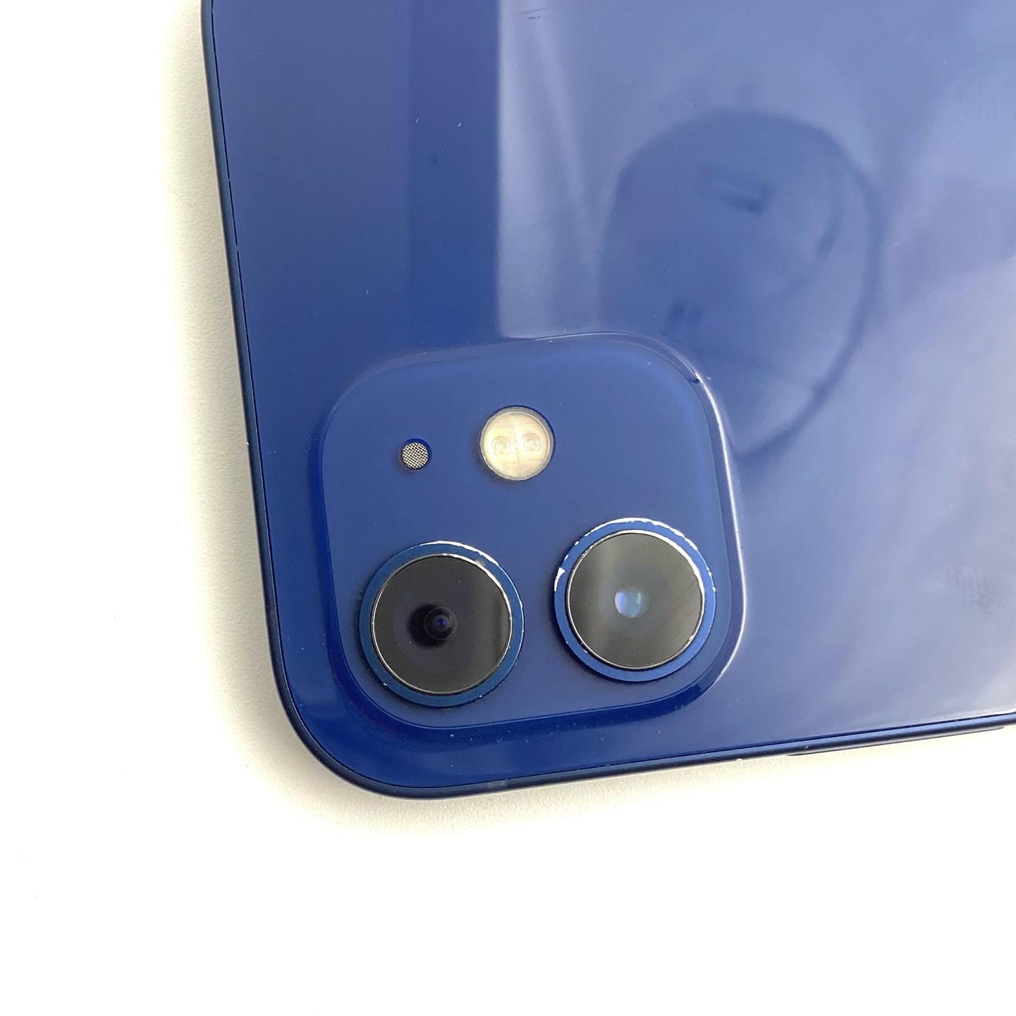 【全額返金保証】【最速発送】Apple iPhone iPhone 12 256GB ブルー au SIMフリー 白ロム 動作確認済 75%