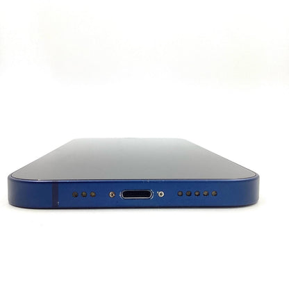 【全額返金保証】【最速発送】Apple iPhone iPhone 12 256GB ブルー au SIMフリー 白ロム 動作確認済 75%