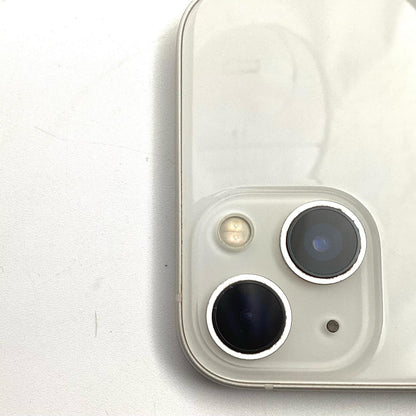 【全額返金保証】【最速発送】Apple iPhone iPhone 13 256GB スターライト docomo SIMフリー 白ロム 動作確認済 72%