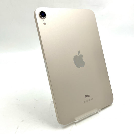 【全額返金保証】【最速発送】Apple iPad mini 8.3インチ 第6世代 64GB スターライト Wi-Fi 美品 動作確認済