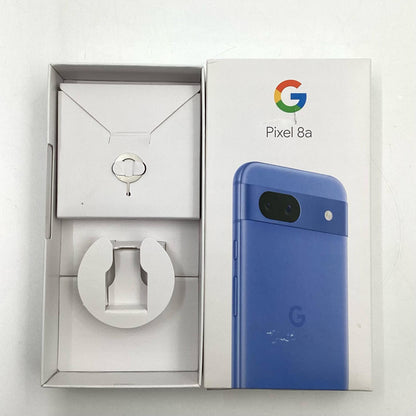 【全額返金保証】【最速発送】Google Pixel 8a 128GB ベイ Softbank G576D 白ロム 超美品 動作確認済