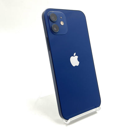 【全額返金保証】【最速発送】Apple iPhone iPhone 12 128GB ブルー docomo 白ロム 動作確認済 75%