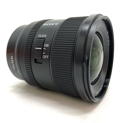 【全額返金保証】【最速発送】Sony FE 20mm F1.8 G SEL20F18G 美品 動作確認済