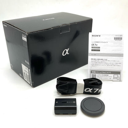 【全額返金保証】【最速発送】Sony デジタル一眼 α7 IV ILCE-7M4 ボディ ブラック 美品 動作確認済