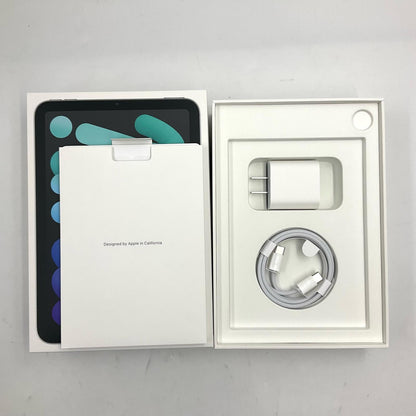 【全額返金保証】【最速発送】Apple iPad mini 8.3インチ 第7世代 256GB スペースグレイ WiFi+Cellular SIMフリー 白ロム 美品 動作確認済
