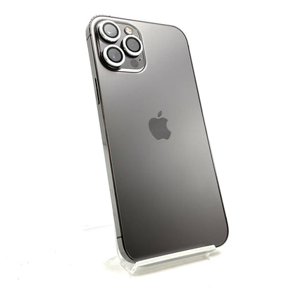 【全額返金保証】【最速発送】Apple iPhone iPhone 12 Pro Max 256GB グラファイト Softbank 白ロム 動作確認済 76%