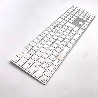 【全額返金保証】【最速発送】Apple Magic Keyboard with Numeric Keypad MQ052J/A 美品 動作確認済