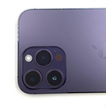 【全額返金保証】【最速発送】Apple iPhone iPhone 14 Pro Max 512GB ディープパープル au 白ロム 動作確認済 81%