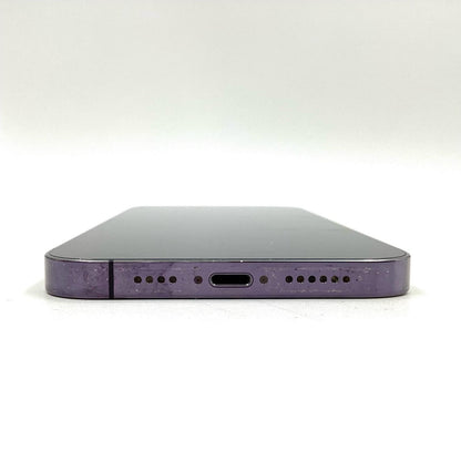【全額返金保証】【最速発送】Apple iPhone iPhone 14 Pro Max 512GB ディープパープル au 白ロム 動作確認済 81%
