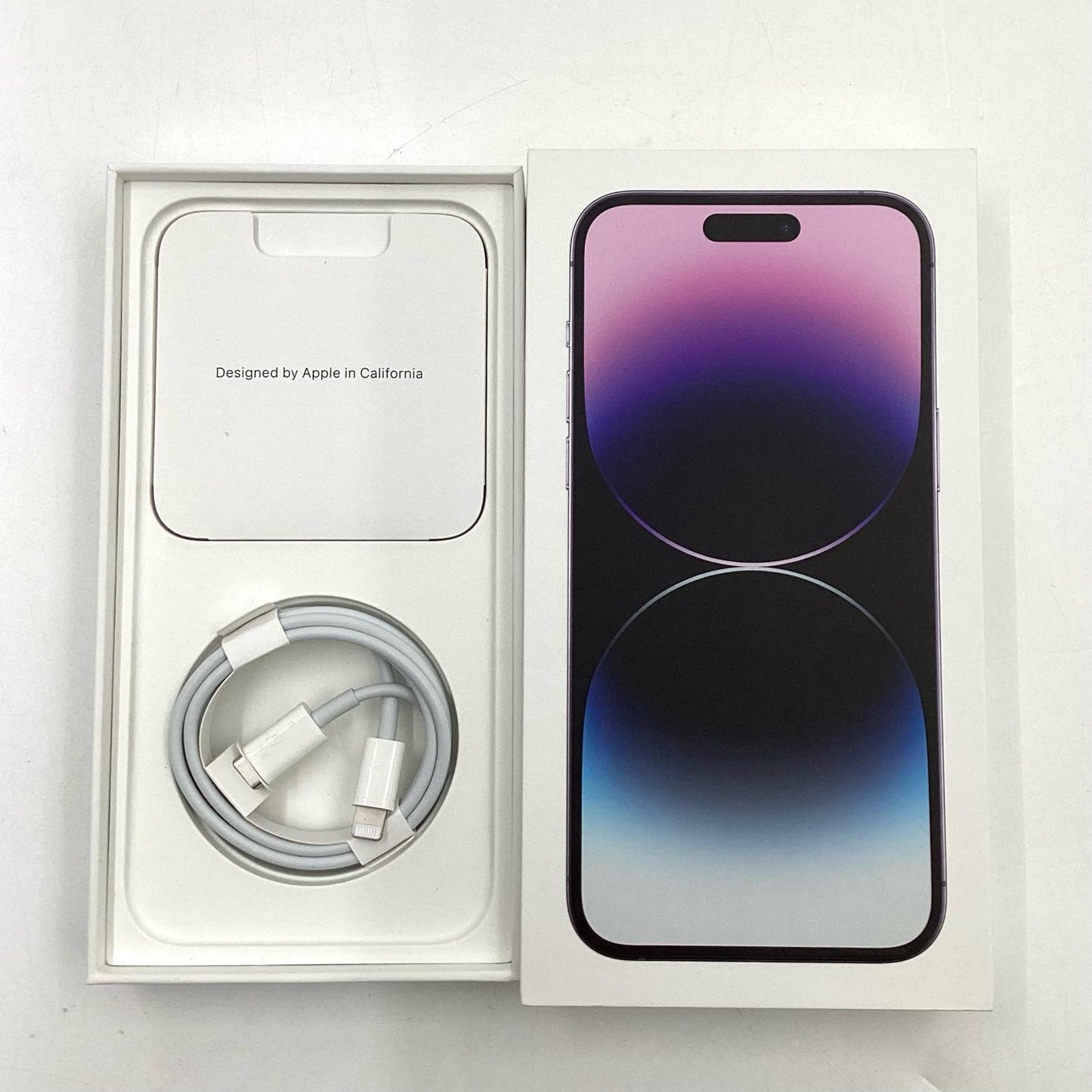 【全額返金保証】【最速発送】Apple iPhone iPhone 14 Pro Max 512GB ディープパープル au 白ロム 動作確認済 81%