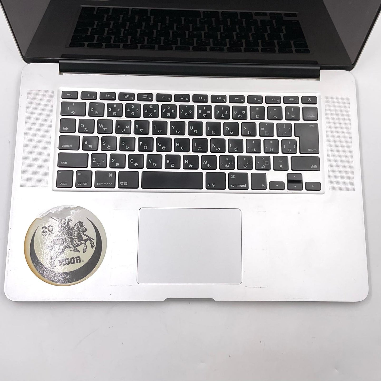 【最速発送】Apple MacBook Pro 15.4インチ 2012 2.3GHz クアッドコア Intel Core i7 8GB 256GB シルバー 81.7%【難有】