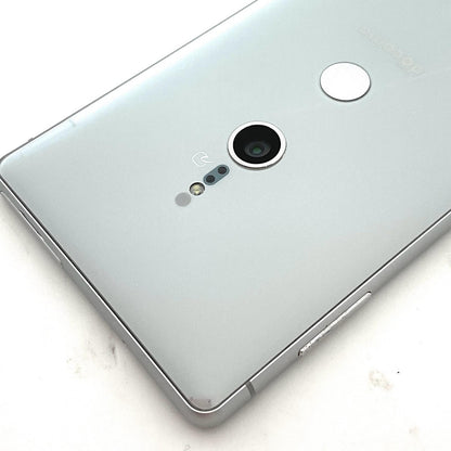 【全額返金保証】【最速発送】Sony Xperia XZ2 64GB リキッドシルバー docomo SO-03K 白ロム 動作確認済