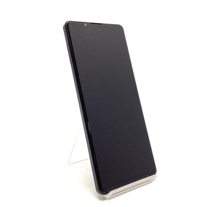 【全額返金保証】【最速発送】Sony Xperia 1 III 256GB フロストブラック au SOG03 白ロム 美品 動作確認済