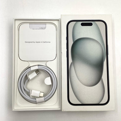 【全額返金保証】【最速発送】Apple iPhone iPhone 15 128GB ブラック SIMフリー 白ロム 動作確認済 87%