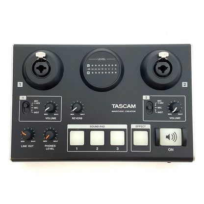 【全額返金保証】【最速発送】TASCAM MiNiSTUDIO CREATOR 美品 動作確認済