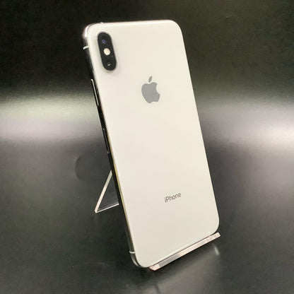 【全額返金保証】【最速発送】Apple iPhone iPhone XS Max 256GB シルバー SIMフリー 美品 動作確認済 100%