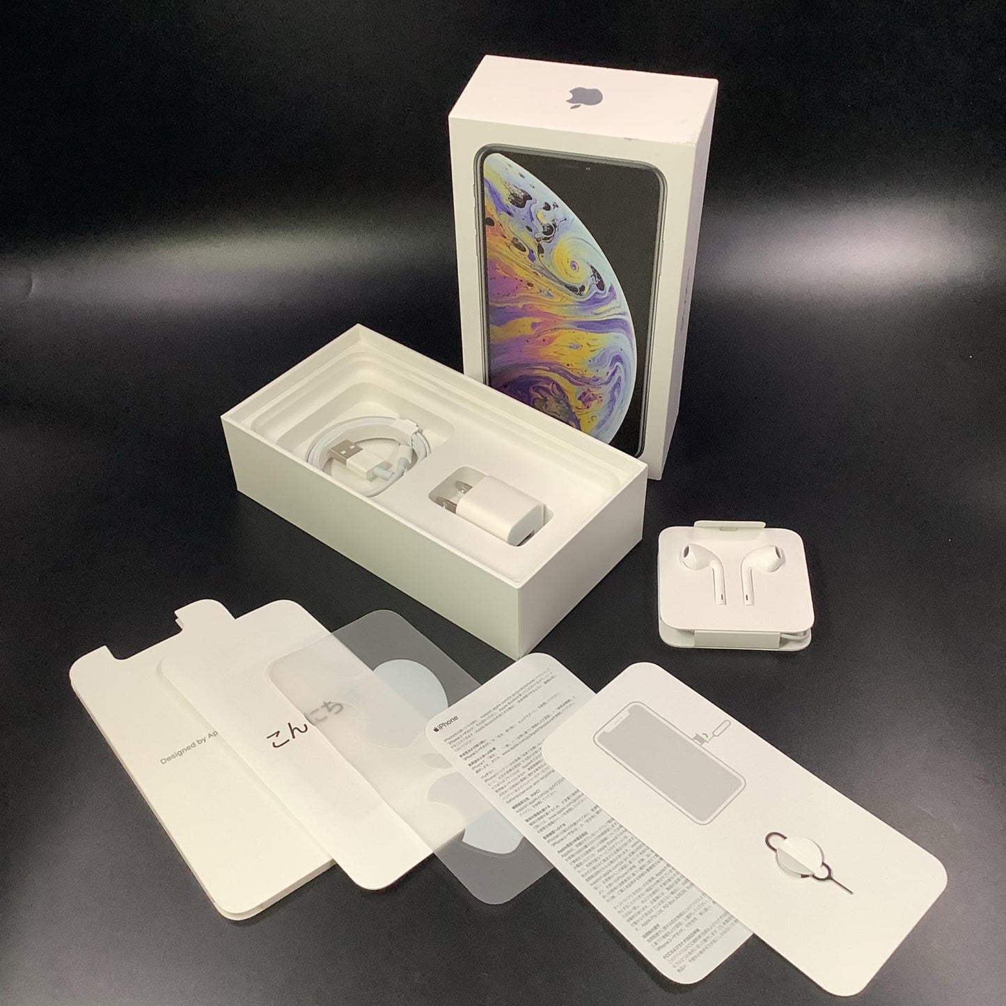 【全額返金保証】【最速発送】Apple iPhone iPhone XS Max 256GB シルバー SIMフリー 美品 動作確認済 100%