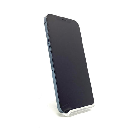 【全額返金保証】【最速発送】Apple iPhone iPhone 12 Pro Max 256GB パシフィックブルー au 白ロム 動作確認済 80%