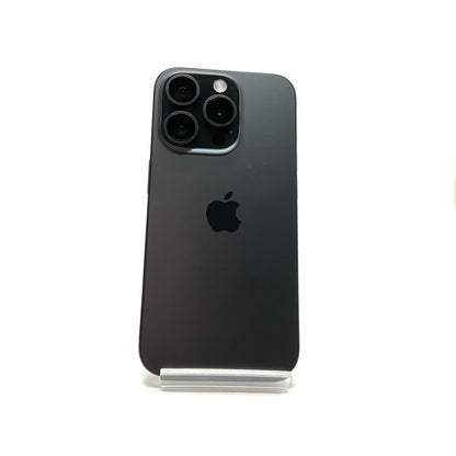 【全額返金保証】【最速発送】Apple iPhone iPhone 15 Pro 128GB ブラックチタニウム SIMフリー 美品 動作確認済 87%