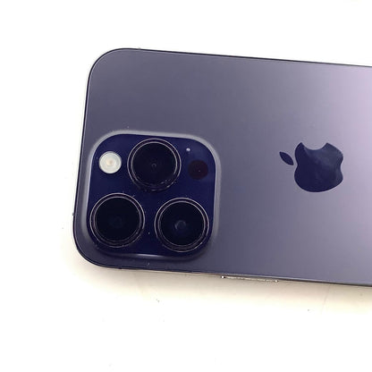 【全額返金保証】【最速発送】Apple iPhone iPhone 14 Pro 256GB ディープパープル SIMフリー 動作確認済 78%